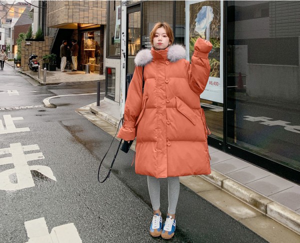 尚昂孕妇长款连帽羽绒棉服   温暖百搭·让孕妈妈温暖过冬