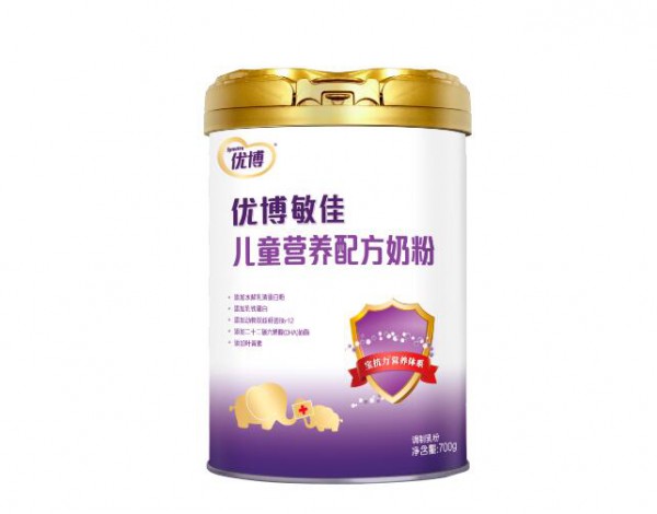 圣元优博敏佳儿童奶粉  为孩子提供丰富的营养呵护