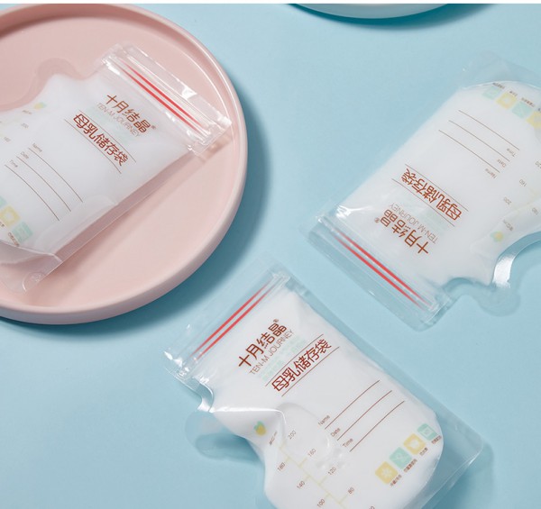 储奶袋要怎么选择好   十月结晶壶嘴款母乳保鲜储奶袋原汁原味呵护新生