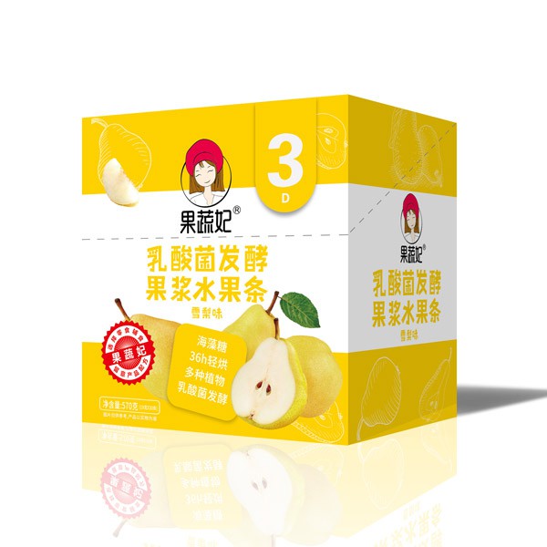 果蔬妃果汁泥零食系列    纯粹果泥配方·营养十足