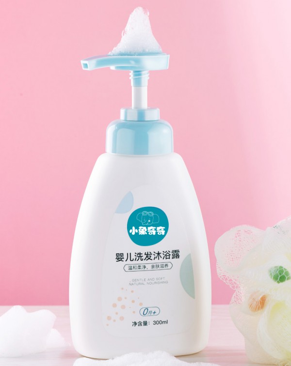 小象奇奇婴儿洗发沐浴露二合一    超柔净肤·护肤护发深度滋润