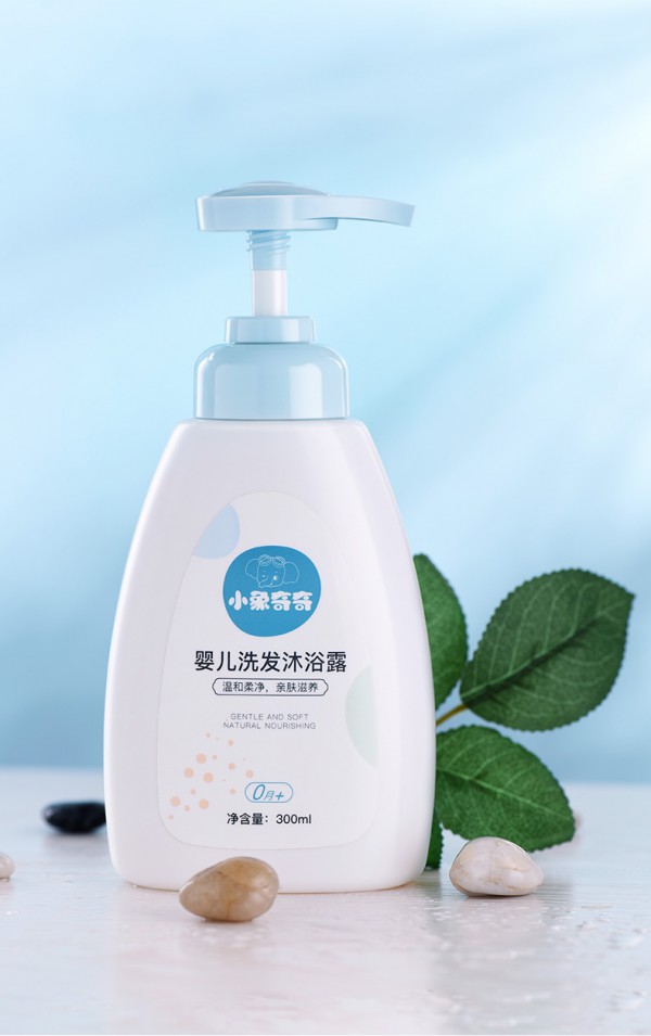 小象奇奇婴儿洗发沐浴露二合一    超柔净肤·护肤护发深度滋润