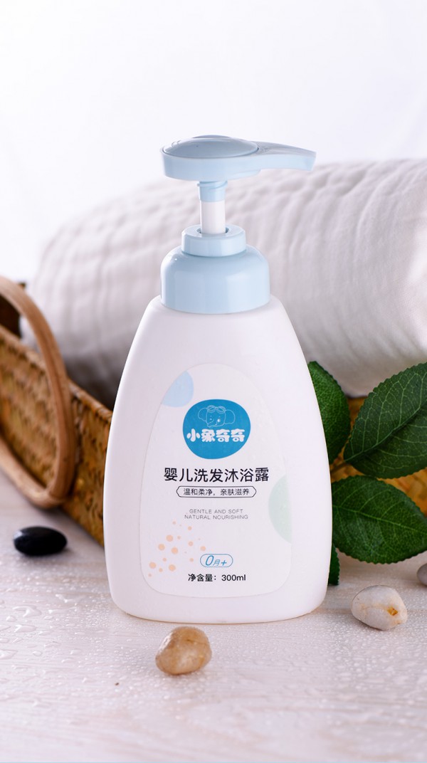 小象奇奇婴儿洗发沐浴露二合一    超柔净肤·护肤护发深度滋润