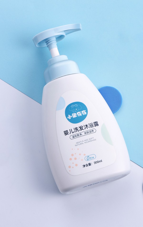 小象奇奇婴儿洗发沐浴露二合一    超柔净肤·护肤护发深度滋润