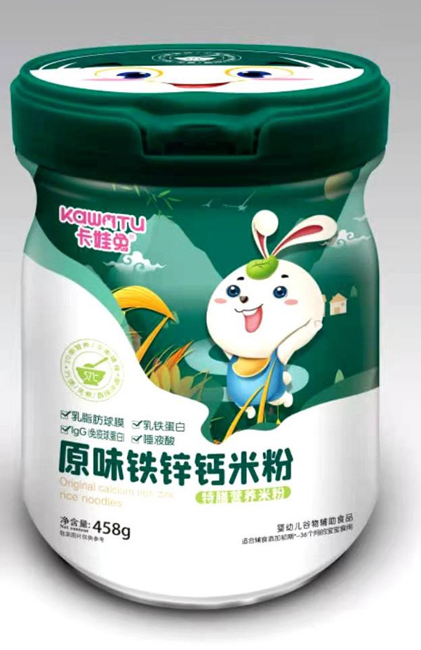 卡娃兔辅食米粉系列    粉质细腻·口感香醇满足不同宝宝的营养需求