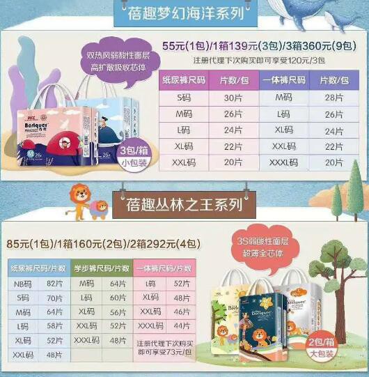 为什么选择母婴行业？蓓趣有几款纸尿裤？
