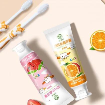 宝宝多大可以刷牙？安贝儿幼儿水晶牙膏 专为呵护宝宝幼牙