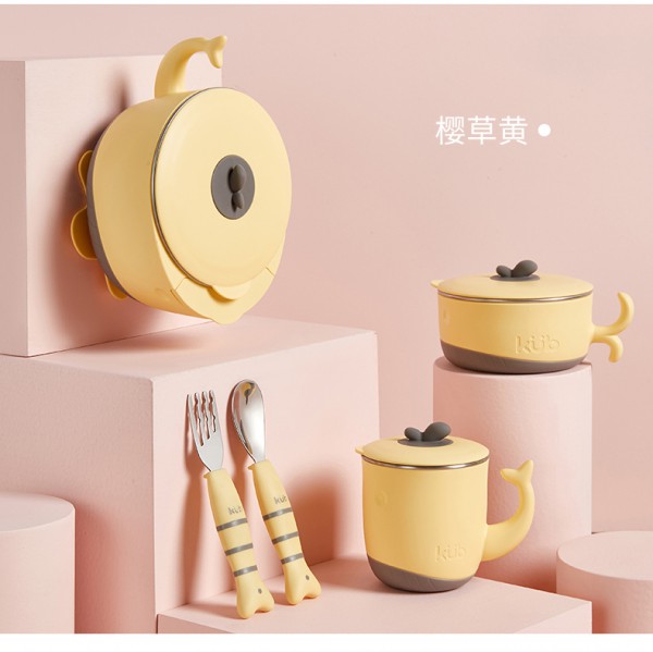 可优比儿童注水保温碗    让科学喂养更轻松