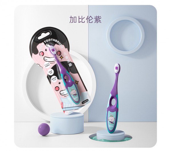 贝恩施儿童训练软毛牙刷    天生柔软·SPA级洁齿体验