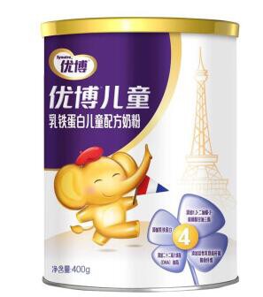 儿童奶粉适合几岁孩子喝   圣元优博儿童·乳铁蛋白儿童配方奶粉满足孩子成长的营养需求