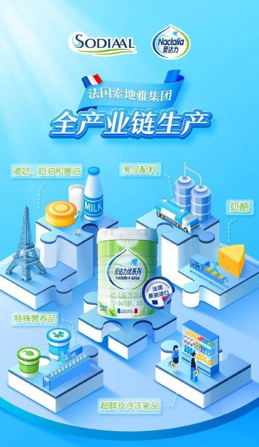 爱达力奶粉怎么样     匠心打造纯正法式奶粉