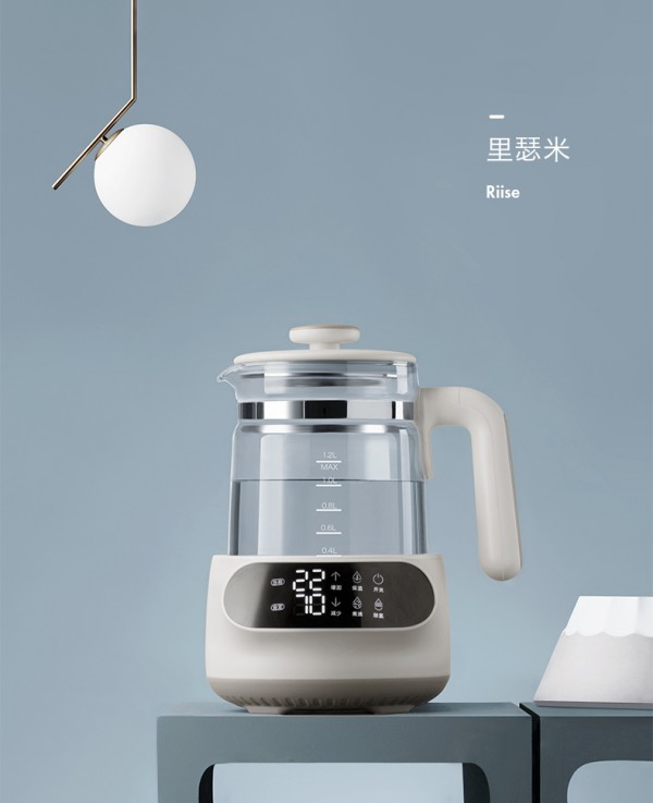 babycare恒温热水壶调奶器     精准控温每1°C·做宝宝的专属营养师