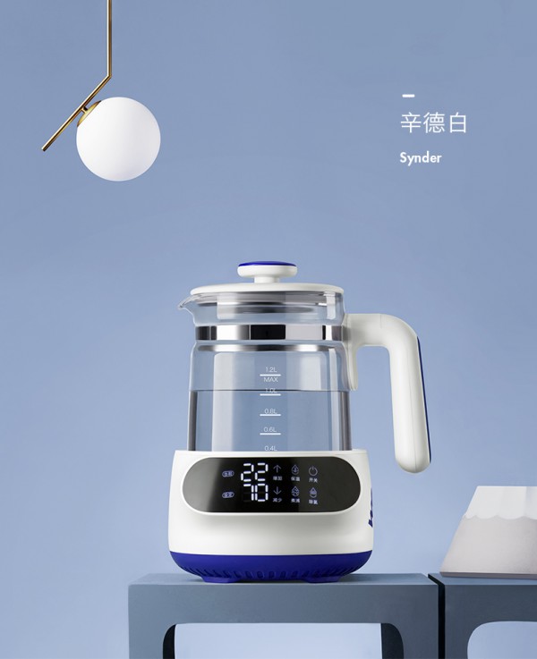 babycare恒温热水壶调奶器     精准控温每1°C·做宝宝的专属营养师