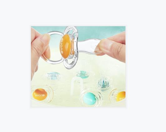 宝宝爱哭闹？就用它——爱得利安抚奶嘴 Q弹触感 安抚哄娃一片静好