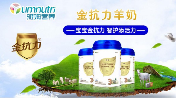 雅姆金抗力幼儿配方羊奶粉  一罐好羊奶