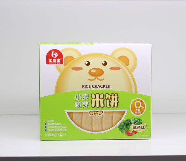 健康美味小零食推荐 汇婴宝小麦胚芽米饼