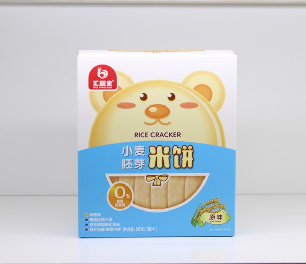 健康美味小零食推荐 汇婴宝小麦胚芽米饼