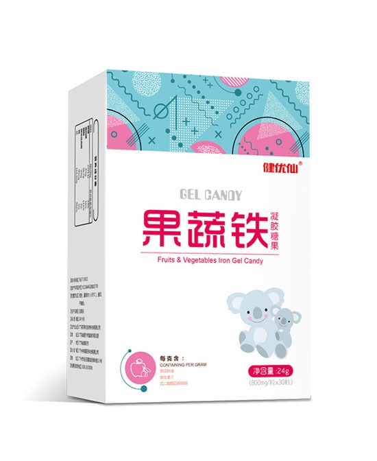 健优仙凝胶糖果选料优质·营养均衡 增强宝宝免疫力