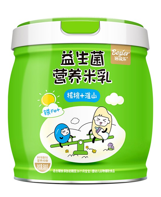倍滋乐益生菌营养米乳营养均衡·易吸收 宝宝辅食的优质之选