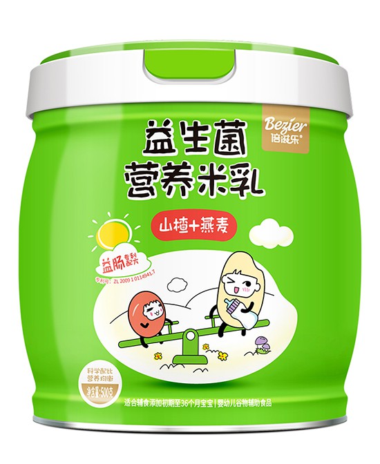 倍滋乐益生菌营养米乳营养均衡·易吸收 宝宝辅食的优质之选