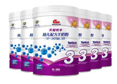 明一公司天籁牧羊羊奶粉   富含成长所需营养