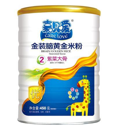 嘉呗嗳金装脑黄金米粉    均衡营养为成长添动力