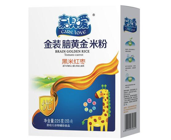 嘉呗嗳金装脑黄金米粉    均衡营养为成长添动力