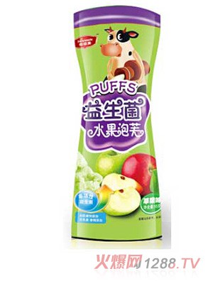 纽滋美益生菌水果泡芙安全健康·营养美味 宝宝更爱吃