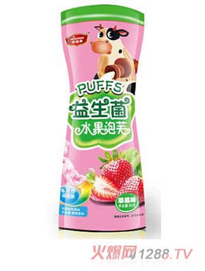 纽滋美益生菌水果泡芙安全健康·营养美味 宝宝更爱吃