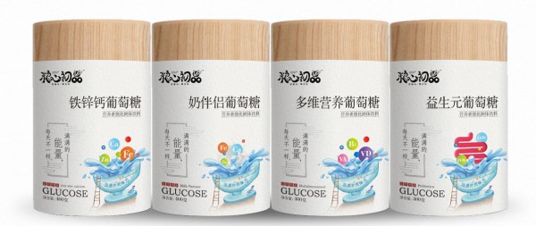 粮心初品营养素强化固体饮料·满满的能量·每天都不一样