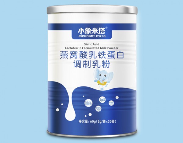 小象米塔牌燕窝酸乳铁蛋白调制乳粉  实力呵护孩子健康·为宝宝的成长保驾护航