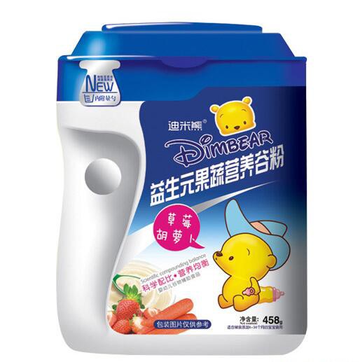 迪米熊益生元果蔬营养谷粉   多种果蔬等营养·满足孩子成长所需