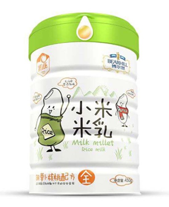 博尔慧小米米乳胡萝卜核桃配方营养易吸收 宝宝理想的辅食选择