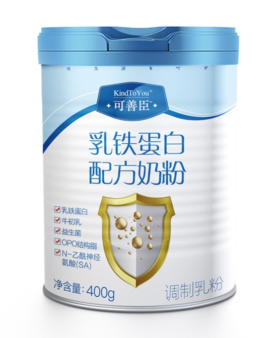 可善臣乳铁蛋白配方奶粉营养丰富易吸收 助力宝宝成长健康