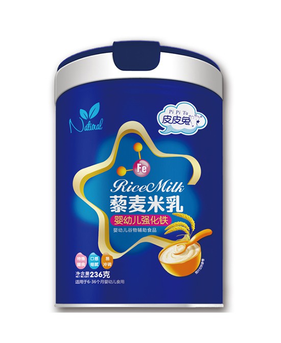 皮皮兔藜麦米乳营养丰富易吸收 宝宝优质辅食的理想之选