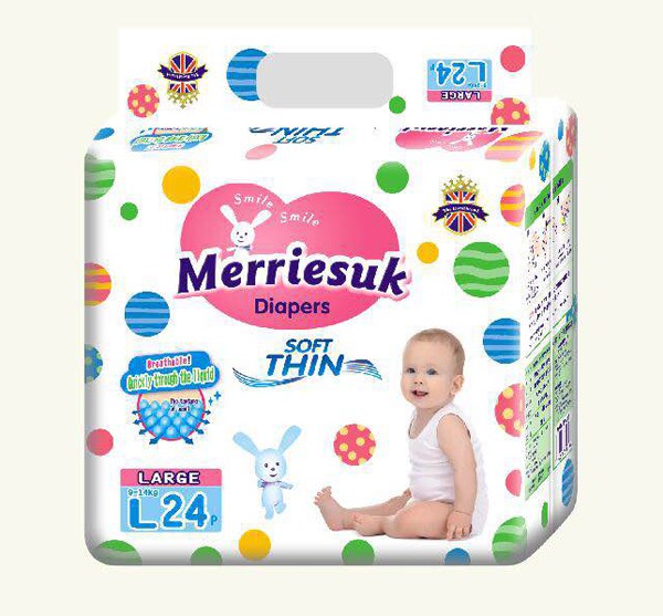 merriesuk芯体纸尿裤   一片安睡到天亮