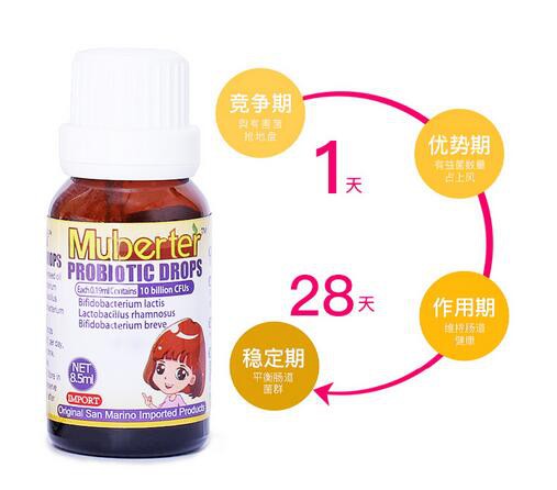 姆贝特益生菌滴剂菌种优质·活性高 守护宝宝肠道健康