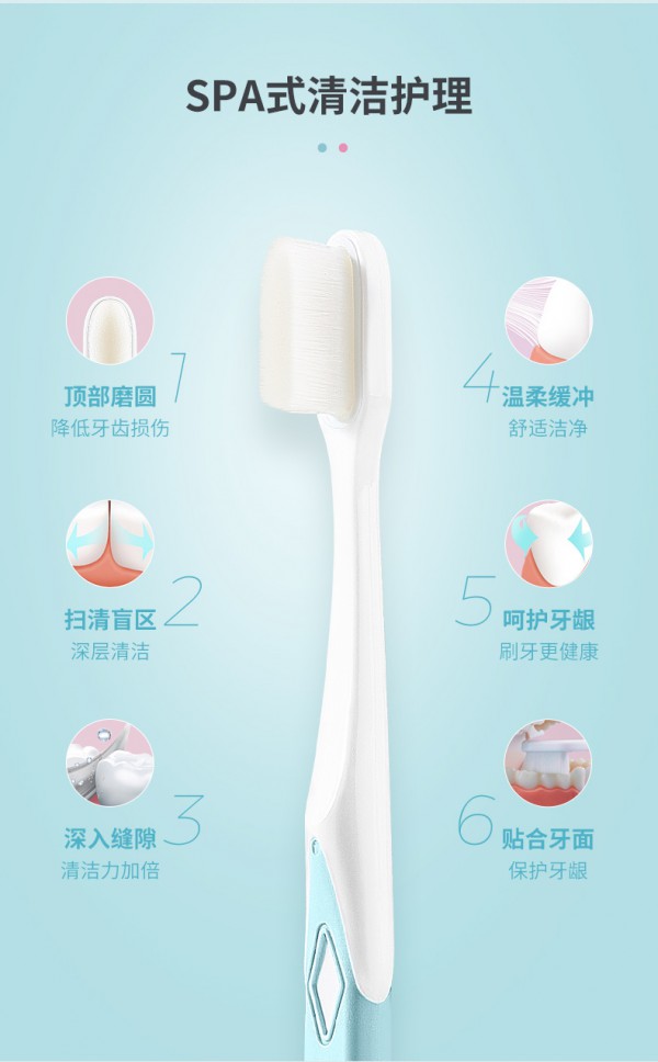 子初孕妇月子万毛超软毛牙刷    10000根微米级刷毛SPA式清洁护理