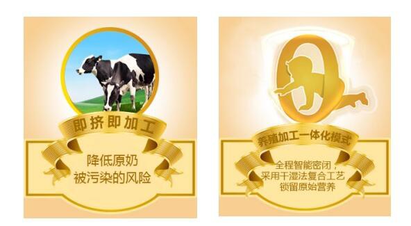 旗帜幼儿配方奶粉   口感清淡接近母乳