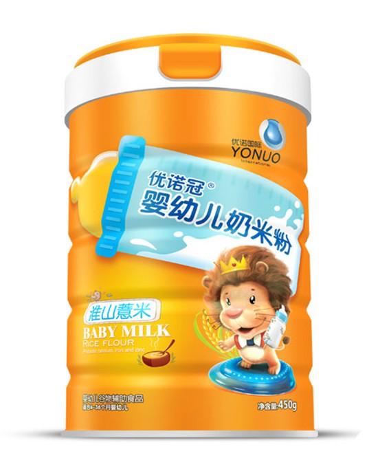 优诺冠婴幼儿米粉系列 多种配方 全面满足婴幼儿身体所需营养