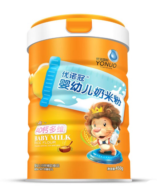 优诺冠婴幼儿米粉系列 多种配方 全面满足婴幼儿身体所需营养