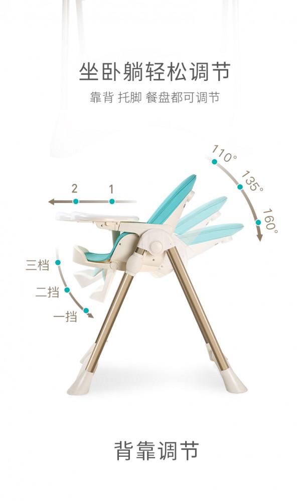 Pouch宝宝餐椅：婴儿多功能吃饭餐桌椅  每一个家庭都值得拥有