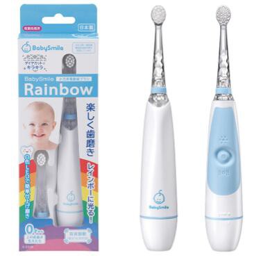 BabySmile儿童电动牙刷    炫彩灯光让宝宝爱上刷牙
