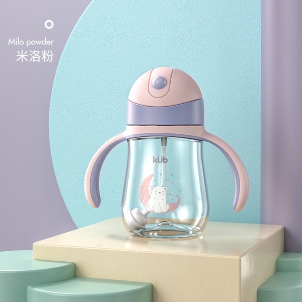 KUB可优比宝宝防漏防呛学饮杯     科学重力球·助力宝宝轻松度过口欲期
