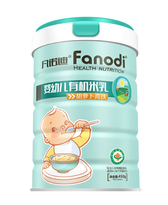 婴幼儿辅食米粉怎么添加？凡诺迪婴幼儿有机米乳告诉你