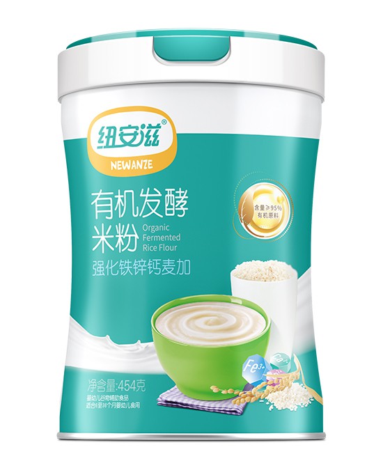 纽安滋有机发酵米粉 天然营养 宝宝辅食米乳的放心之选