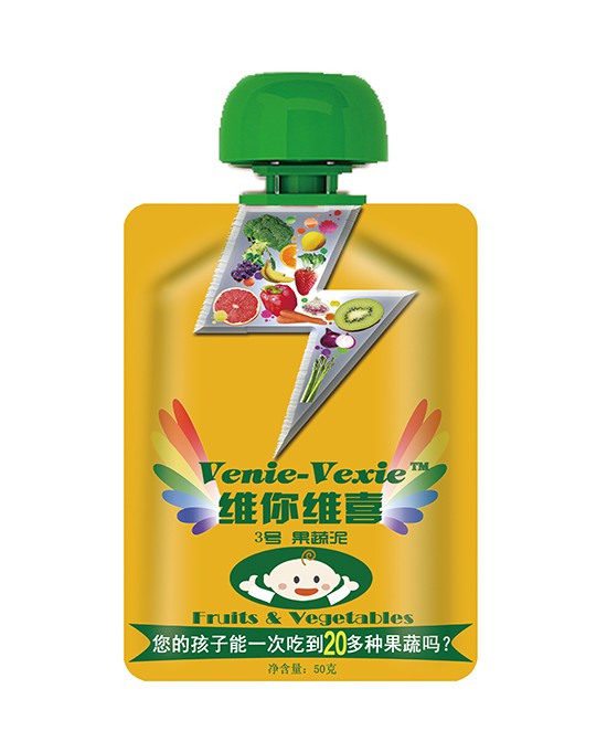 维你维喜1号果蔬泥 30多种果蔬 一口吃到 瞬间补充果蔬营养