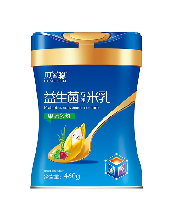 贝诺思聪益生菌米乳   组方科学·亲和人体维护宝宝肠道健康