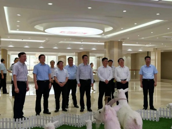 关注｜各级领导纷纷参观调研和氏乳业，“领头羊”气质彰显！
