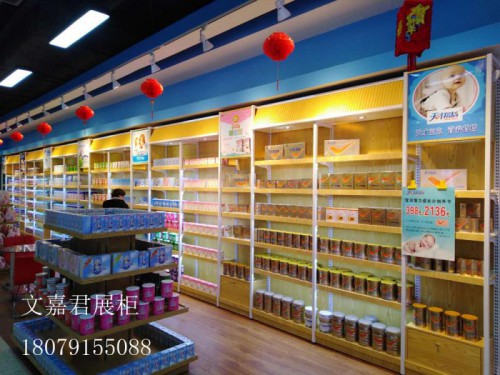 母婴店铺比较小陈列受阻？   文嘉君展柜合理规划可用空间